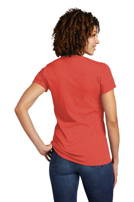 Allmade Women's Tri-Blend V-Neck Tee. AL2018 Allmade