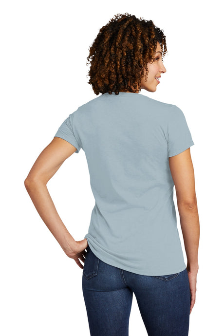 Allmade Women's Tri-Blend V-Neck Tee. AL2018 Allmade