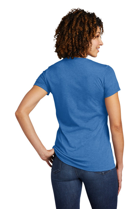 Allmade Women's Tri-Blend V-Neck Tee. AL2018 Allmade