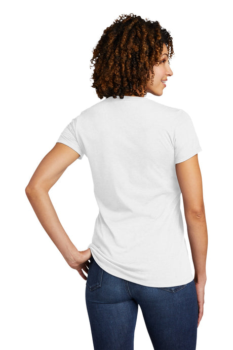 Allmade Women's Tri-Blend V-Neck Tee. AL2018 Allmade