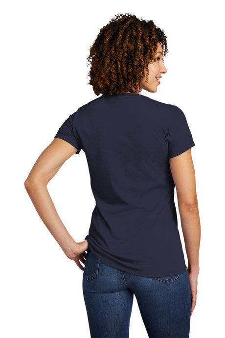 Allmade Women's Tri-Blend V-Neck Tee. AL2018 Allmade