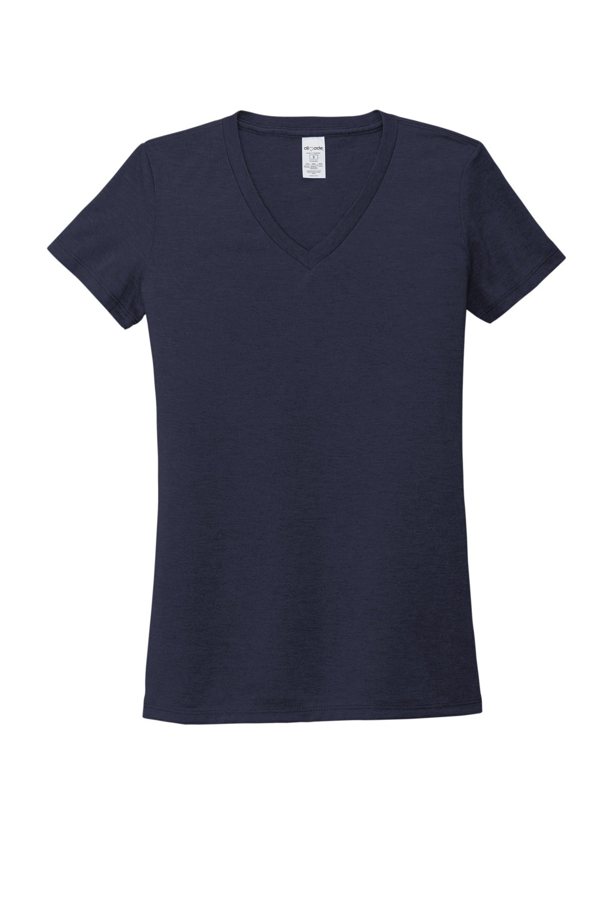 Allmade Women's Tri-Blend V-Neck Tee. AL2018 Allmade