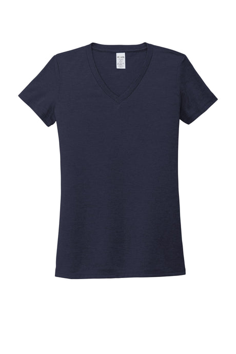 Allmade Women's Tri-Blend V-Neck Tee. AL2018 Allmade