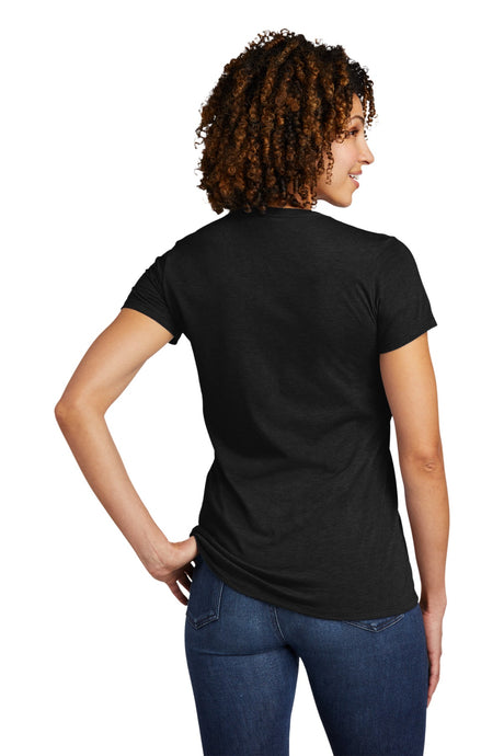 Allmade Women's Tri-Blend V-Neck Tee. AL2018 Allmade