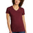Allmade Women's Tri-Blend V-Neck Tee. AL2018 Allmade