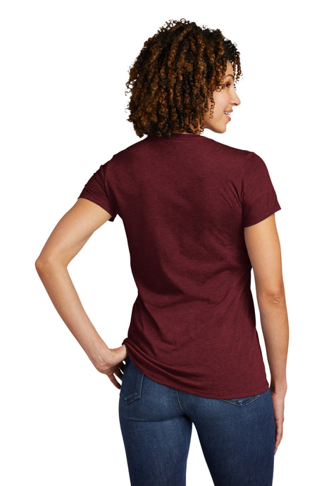 Allmade Women's Tri-Blend V-Neck Tee. AL2018 Allmade