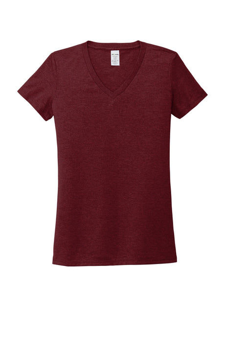 Allmade Women's Tri-Blend V-Neck Tee. AL2018 Allmade
