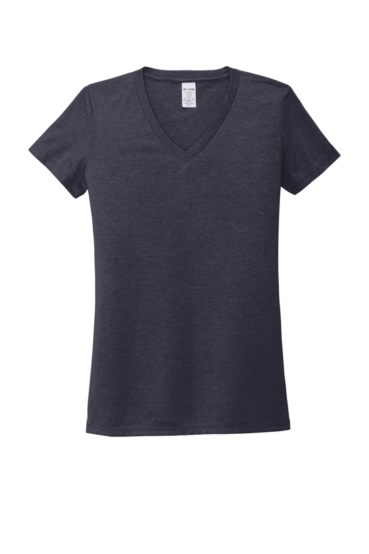 Allmade Women's Tri-Blend V-Neck Tee. AL2018 Allmade