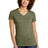 Allmade Women's Tri-Blend V-Neck Tee. AL2018 Allmade
