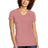 Allmade Women's Tri-Blend V-Neck Tee. AL2018 Allmade