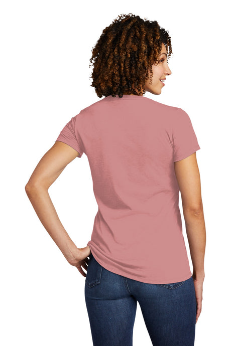 Allmade Women's Tri-Blend V-Neck Tee. AL2018 Allmade