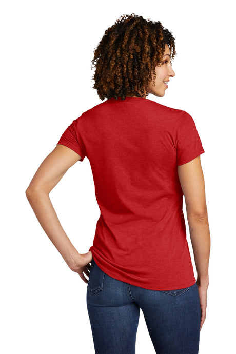Allmade Women's Tri-Blend V-Neck Tee. AL2018 Allmade