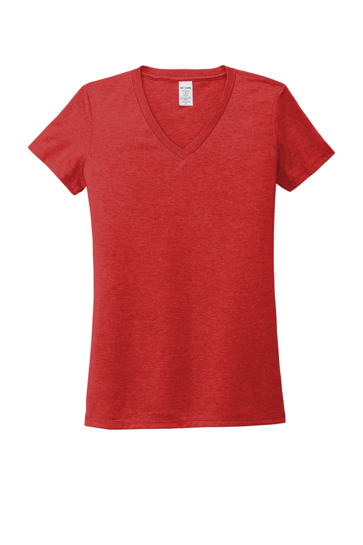 Allmade Women's Tri-Blend V-Neck Tee. AL2018 Allmade