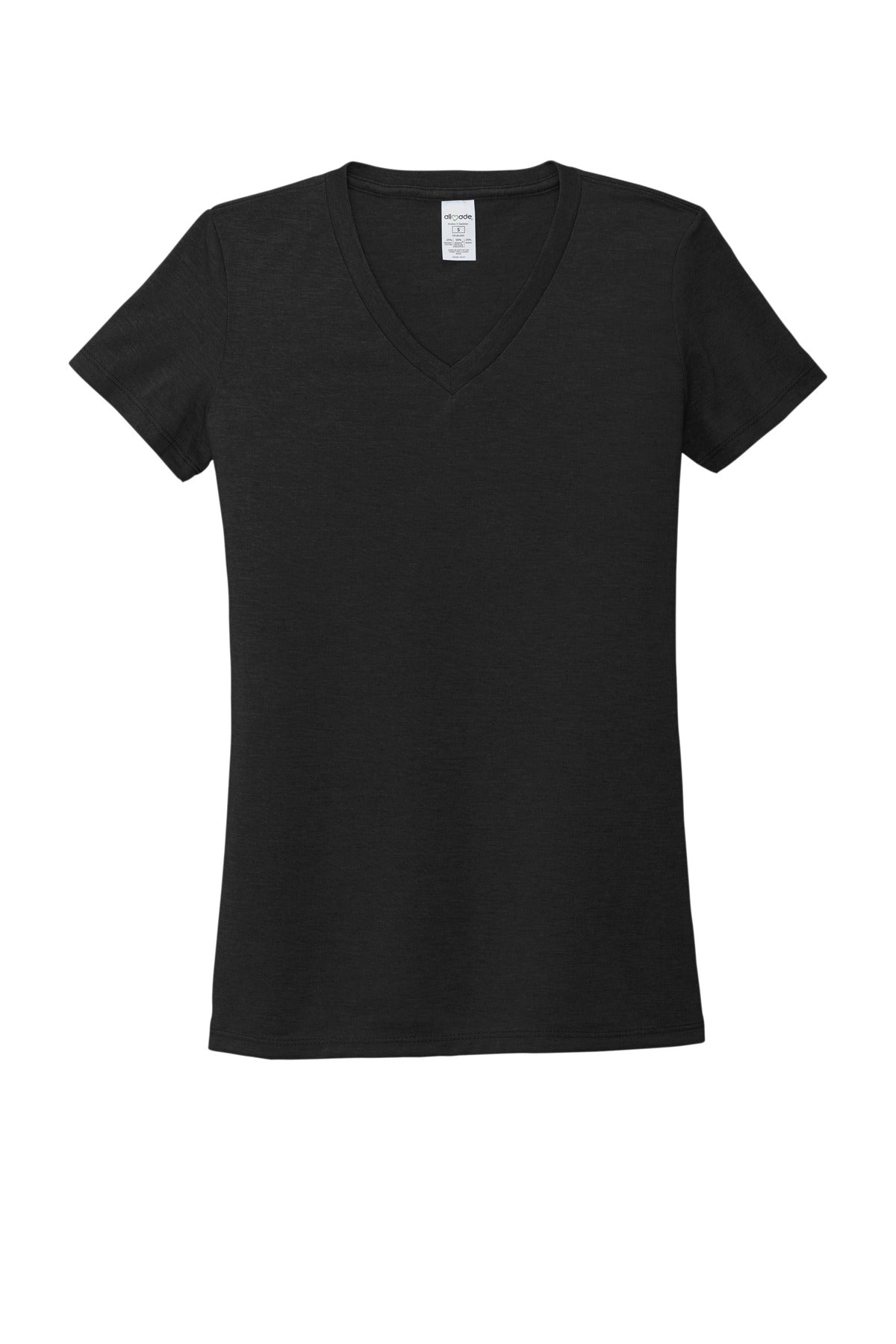 Allmade Women's Tri-Blend V-Neck Tee. AL2018 Allmade