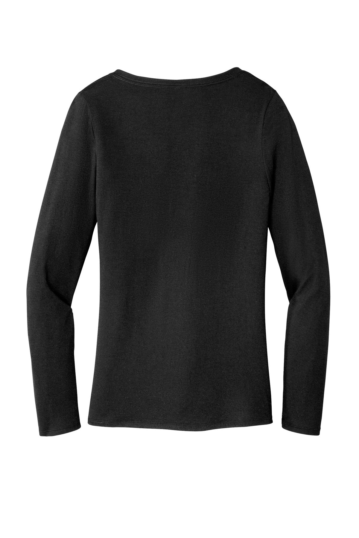 District Women's Perfect Tri Long Sleeve V-Neck Tee DT135 District