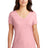 District Women's Perfect Tri V-Neck Tee. DM1350L District