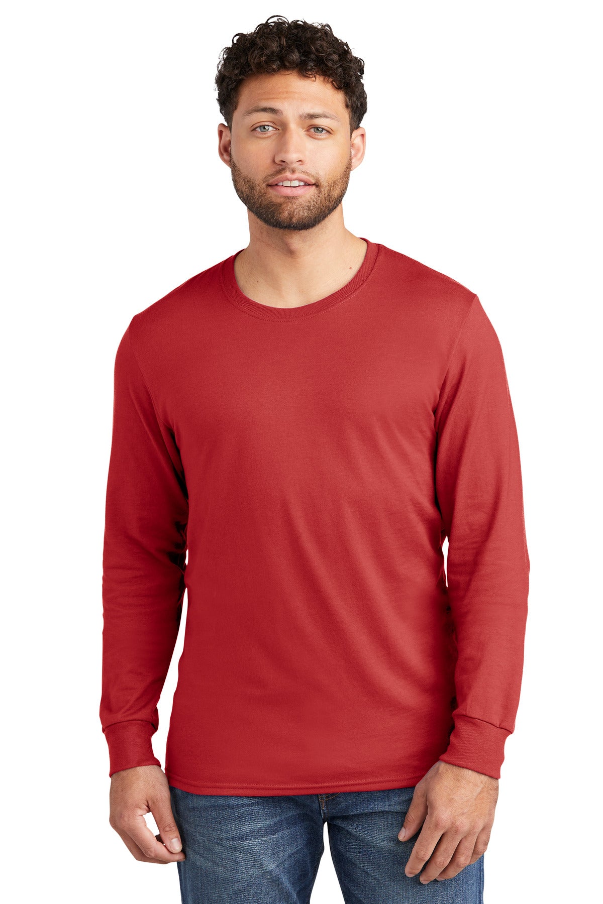 JERZEES Men's Premium Blend Ring Spun Long Sleeve T-Shirt JERZEES