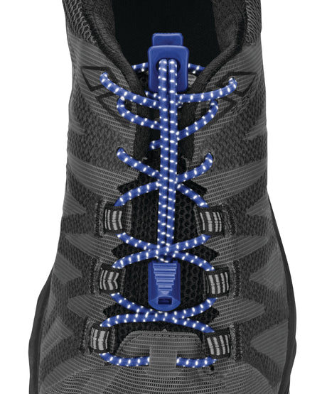Run Laces Reflective Black Nathan Sports