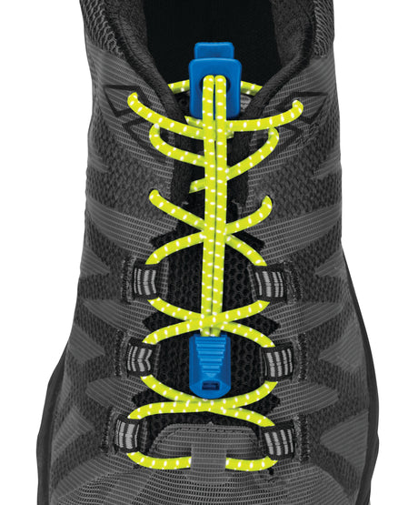 Run Laces Reflective Black Nathan Sports