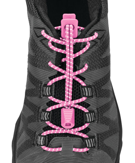 Run Laces Reflective Black Nathan Sports