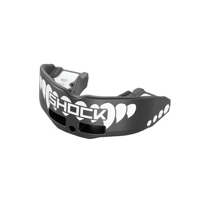Shock Doctor Insta-Fit White/Red Flag Youth Mouthguard