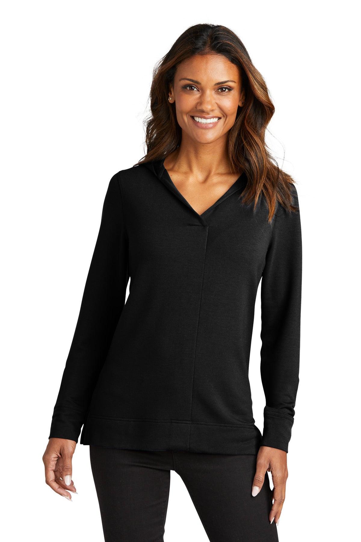 Port Authority Women's  Microterry Pullover Hoodie LK826