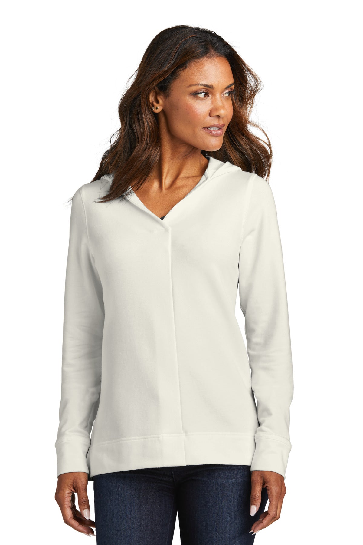 Port Authority Women's  Microterry Pullover Hoodie LK826
