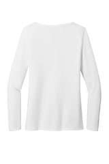 District Women's Perfect Tri Long Sleeve V-Neck Tee DT135 District
