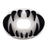 Battle 3D Chrome Predator Oxygen Mouthguard Battle