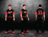 Custom Elite Sublimated & Tackle Twill Full Button Baseball Jerseys League Outfitters