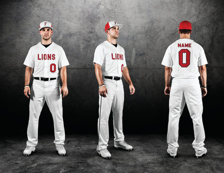 Custom Elite Tackle Twill Full Button Baseball Jersey League Outfitters