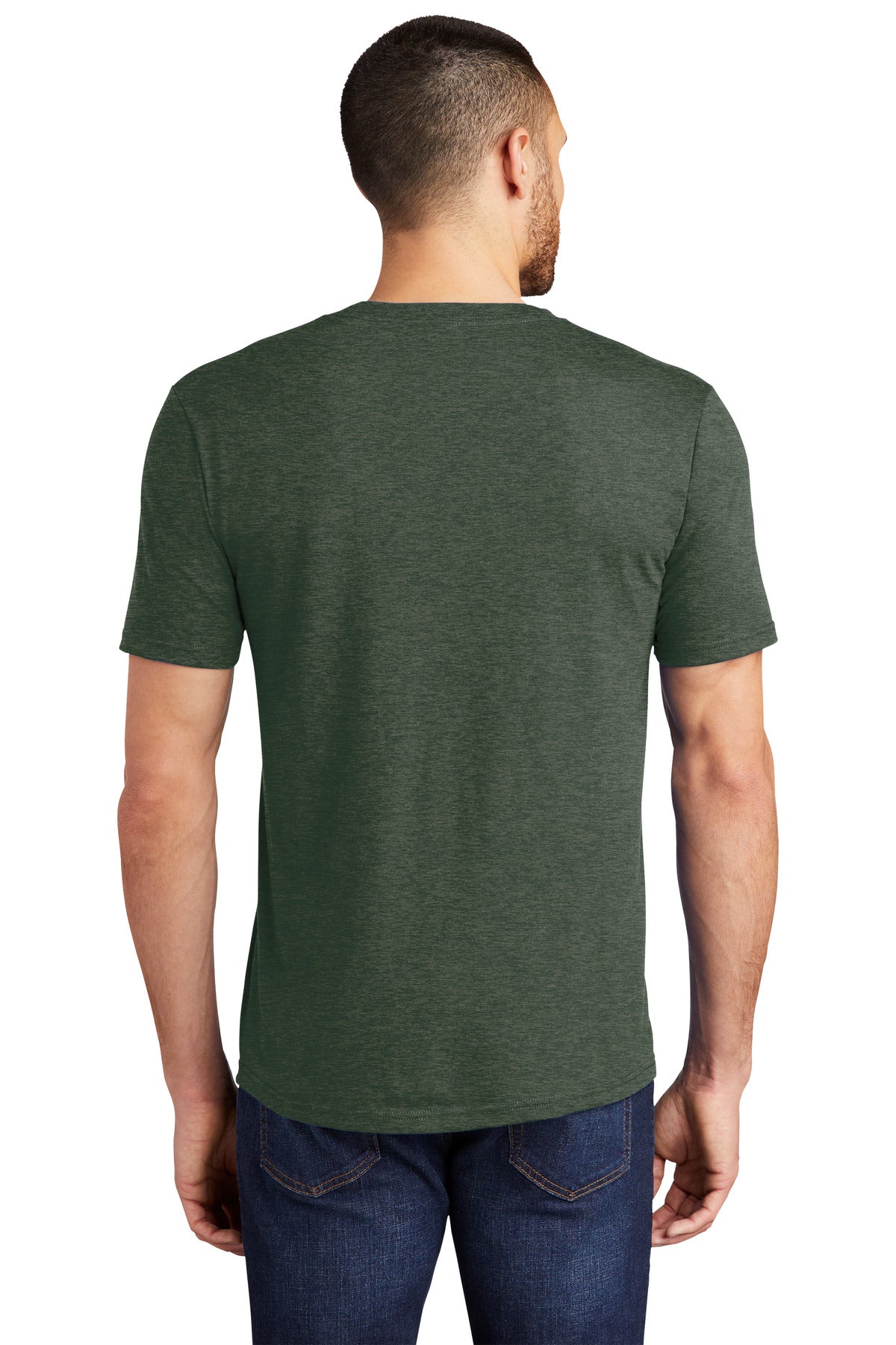 District Men's Perfect Tri Tee. DM130 3 of 3 District