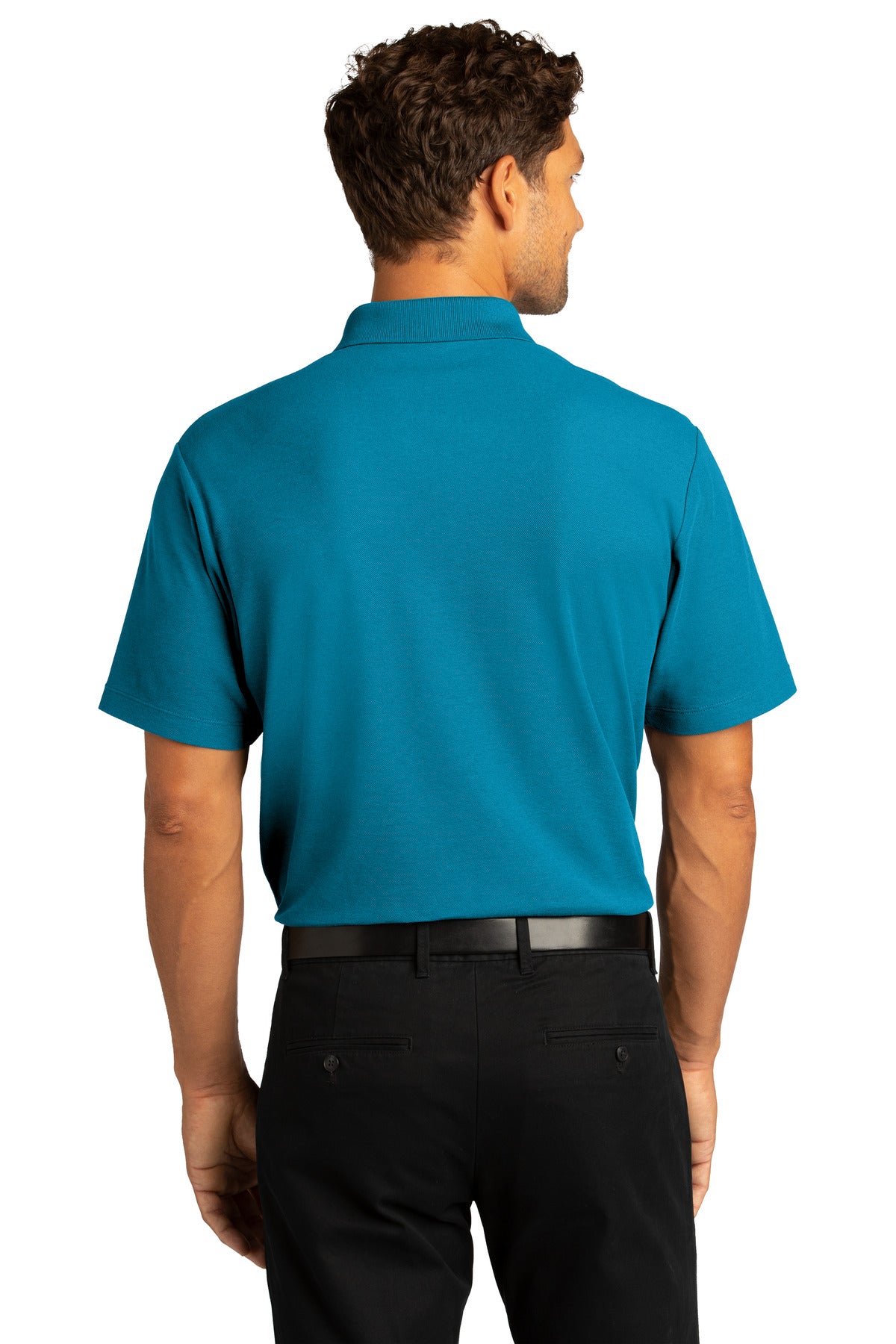Port Authority Men's SuperPro React  Polo. K810 1 of 2