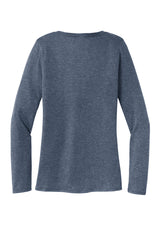 District Women's Perfect Tri Long Sleeve V-Neck Tee DT135 District