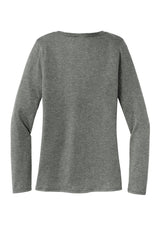 District Women's Perfect Tri Long Sleeve V-Neck Tee DT135 District
