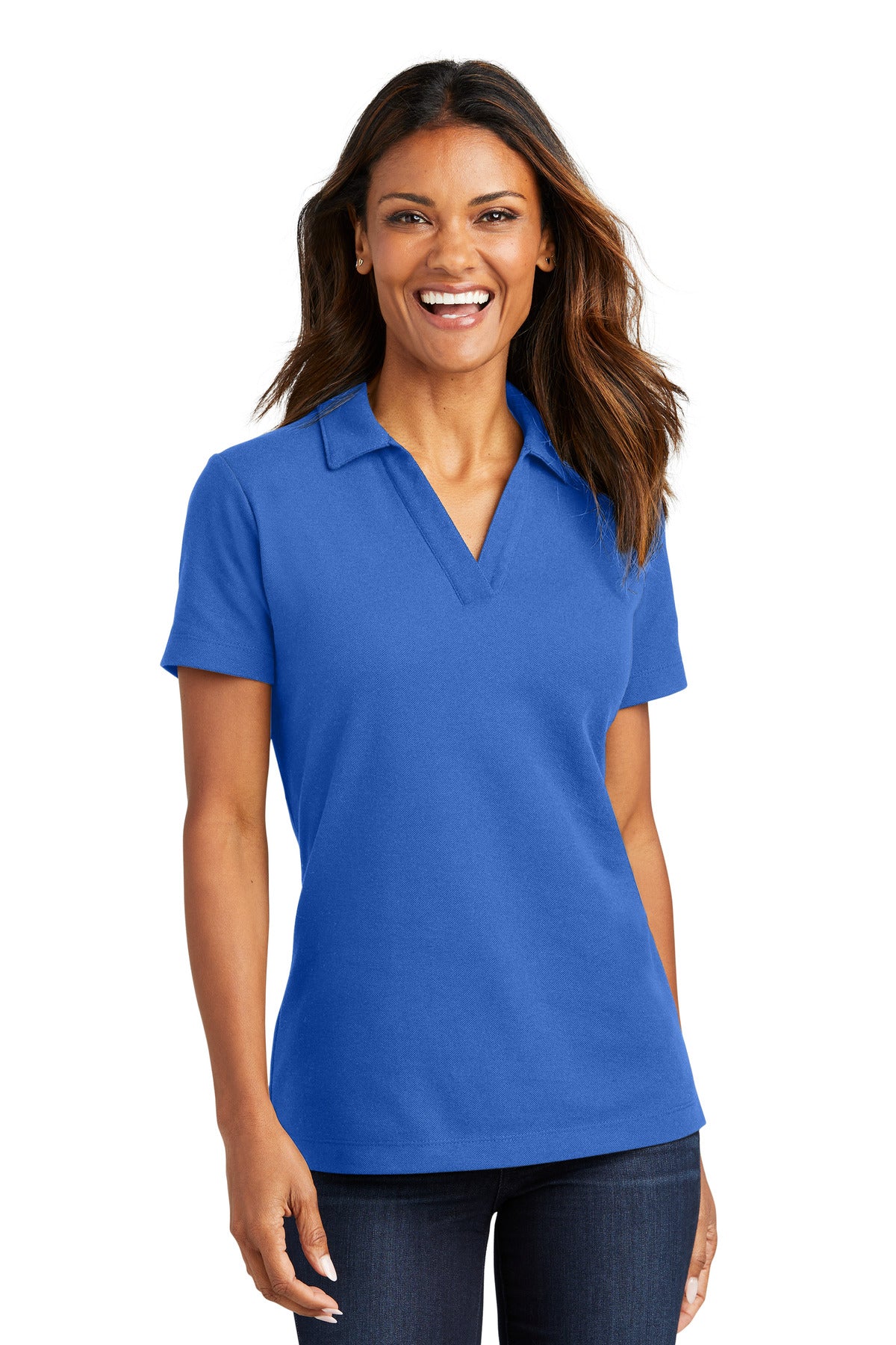 Port Authority Women's C-Free Cotton Blend Pique Polo LK867