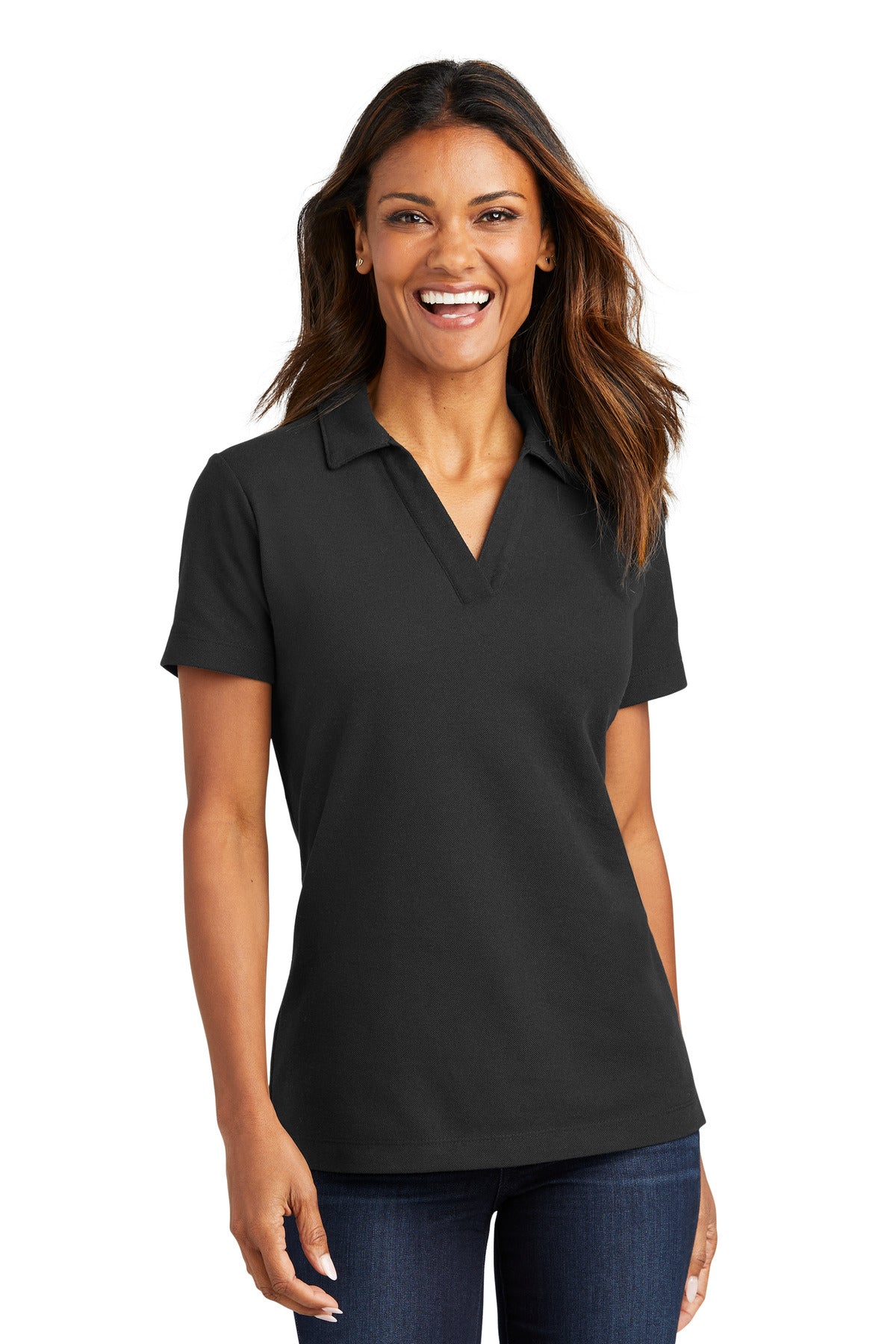 Port Authority Women's C-Free Cotton Blend Pique Polo LK867