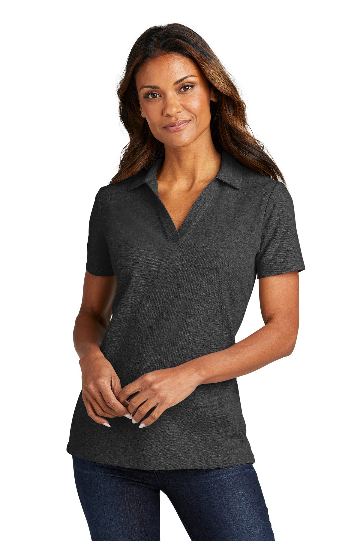 Port Authority Women's C-Free Cotton Blend Pique Polo LK867