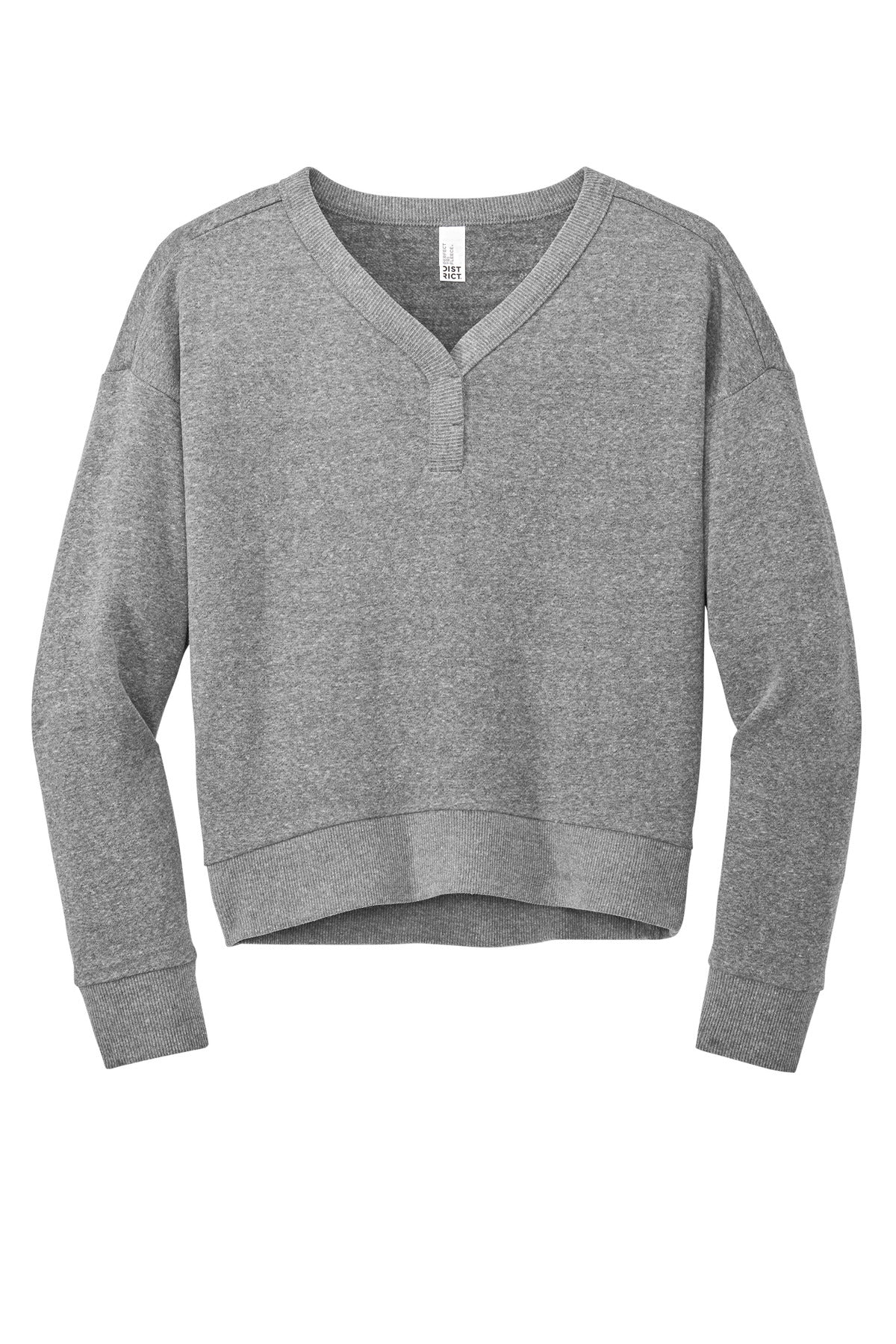 District Women's Perfect Tri Fleece V-Neck Sweatshirt District