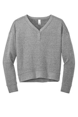 District Women's Perfect Tri Fleece V-Neck Sweatshirt District