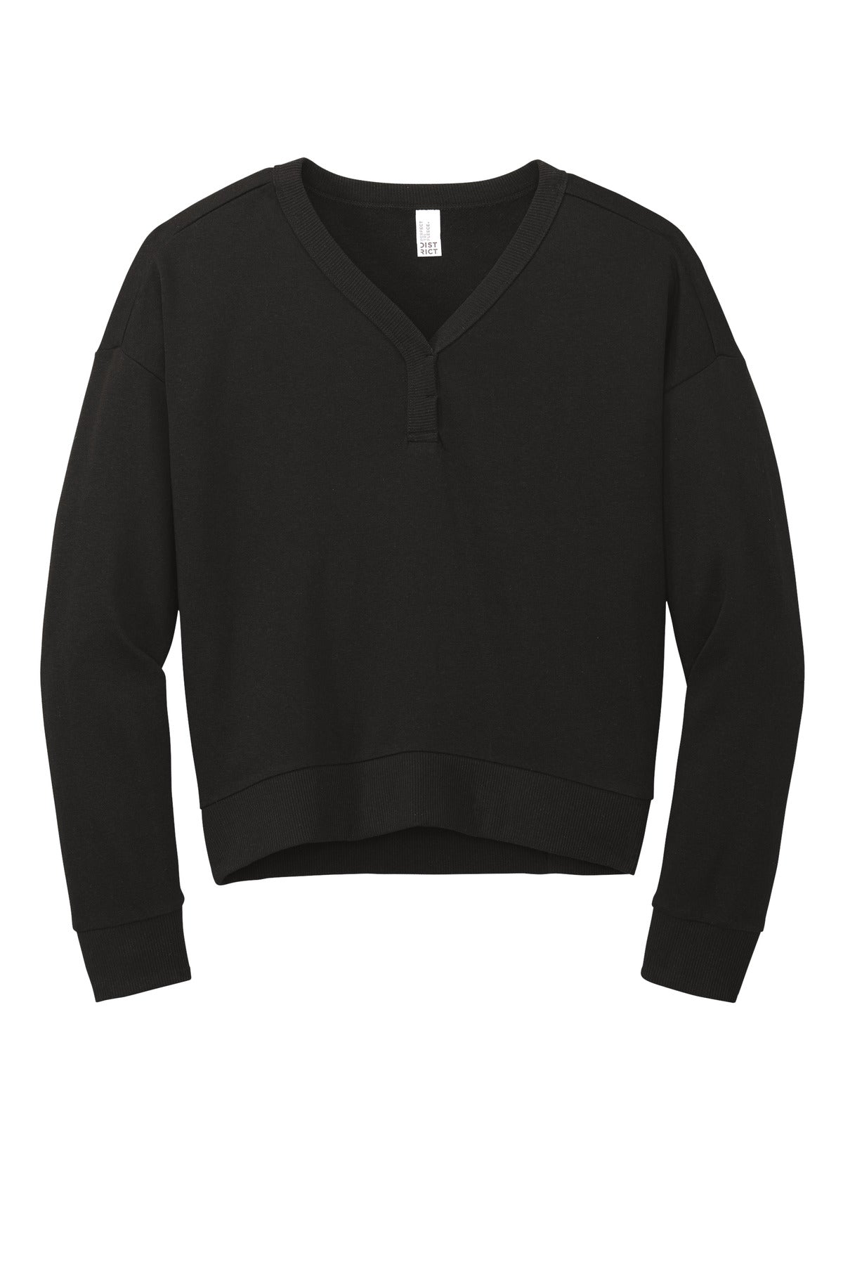 District Women's Perfect Tri Fleece V-Neck Sweatshirt District
