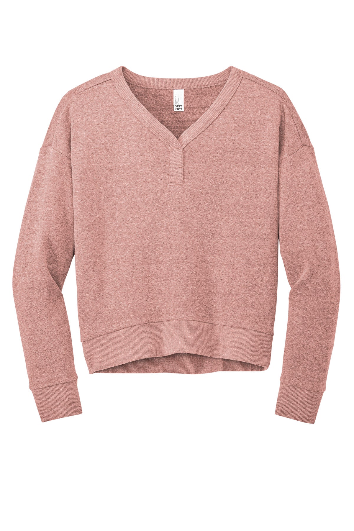 District Women's Perfect Tri Fleece V-Neck Sweatshirt District