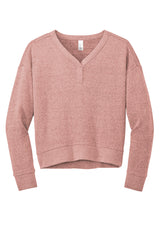 District Women's Perfect Tri Fleece V-Neck Sweatshirt District