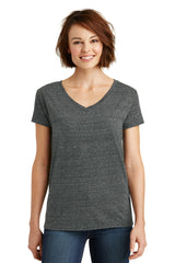 District Women's Cosmic V-Neck Tee. DM465 District