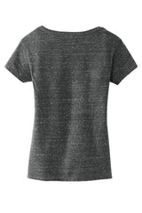 District Women's Cosmic V-Neck Tee. DM465 District
