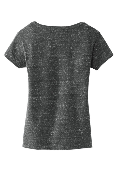 District Women's Cosmic V-Neck Tee. DM465 District
