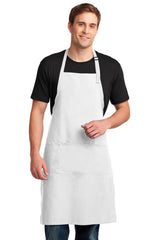 Port Authority Easy Care Extra Long Bib Apron with Stain Release
