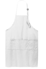 Port Authority Easy Care Extra Long Bib Apron with Stain Release