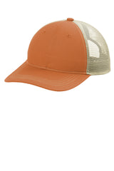 Port Authority Unstructured Snapback Trucker Cap