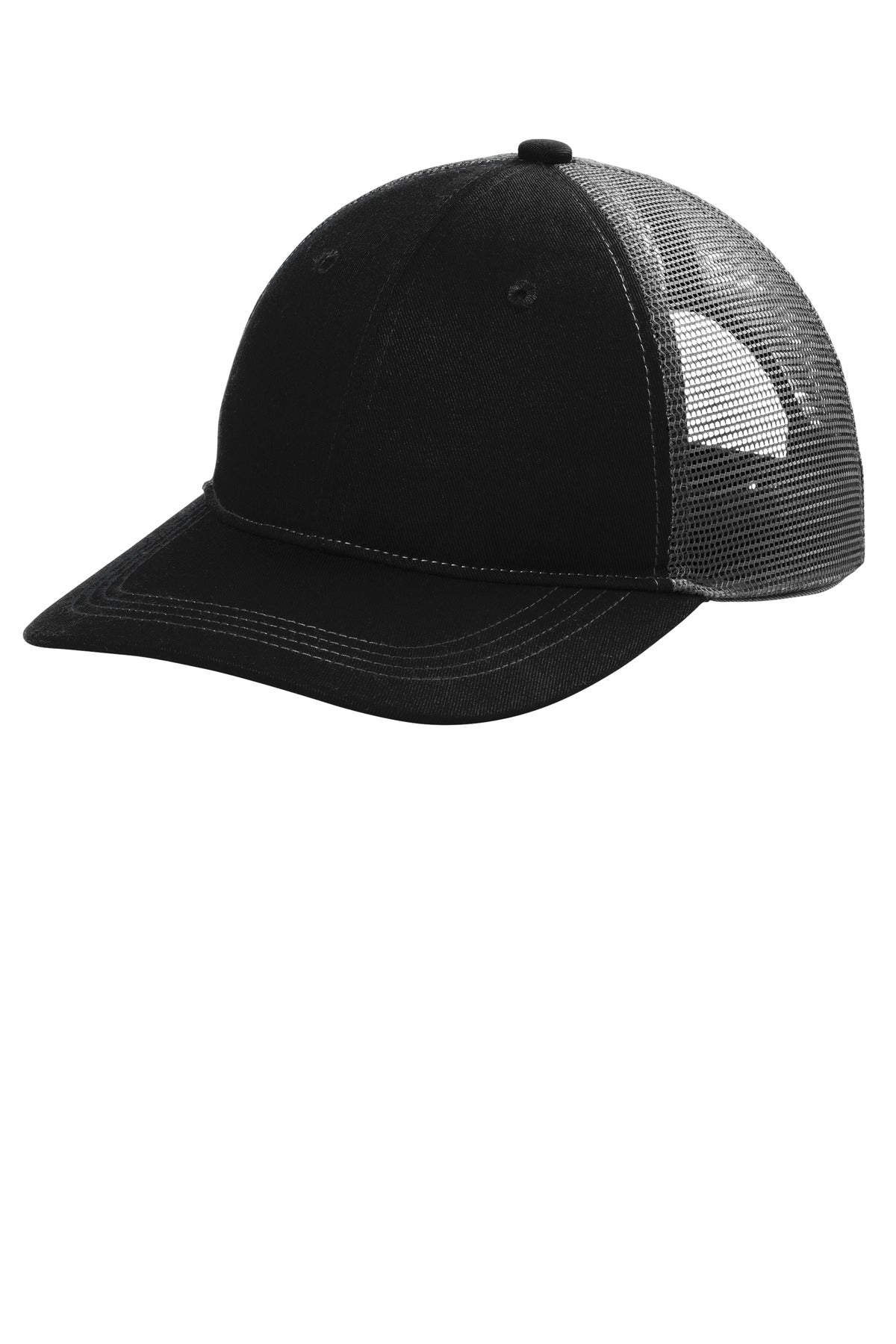 Port Authority Unstructured Snapback Trucker Cap